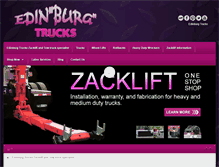 Tablet Screenshot of edinburgtrucks.com